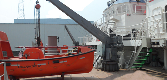Rescue Boat / Raft Davit（hydraulic /electric /manual）